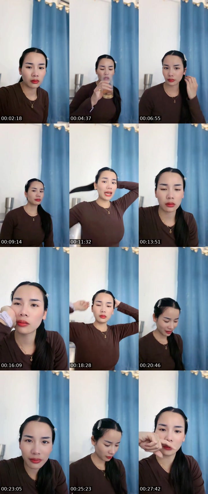 Contact-sheet preview of 🕊️ALINA 🌜Tulip 💐🫶🏻's MICO Live recording