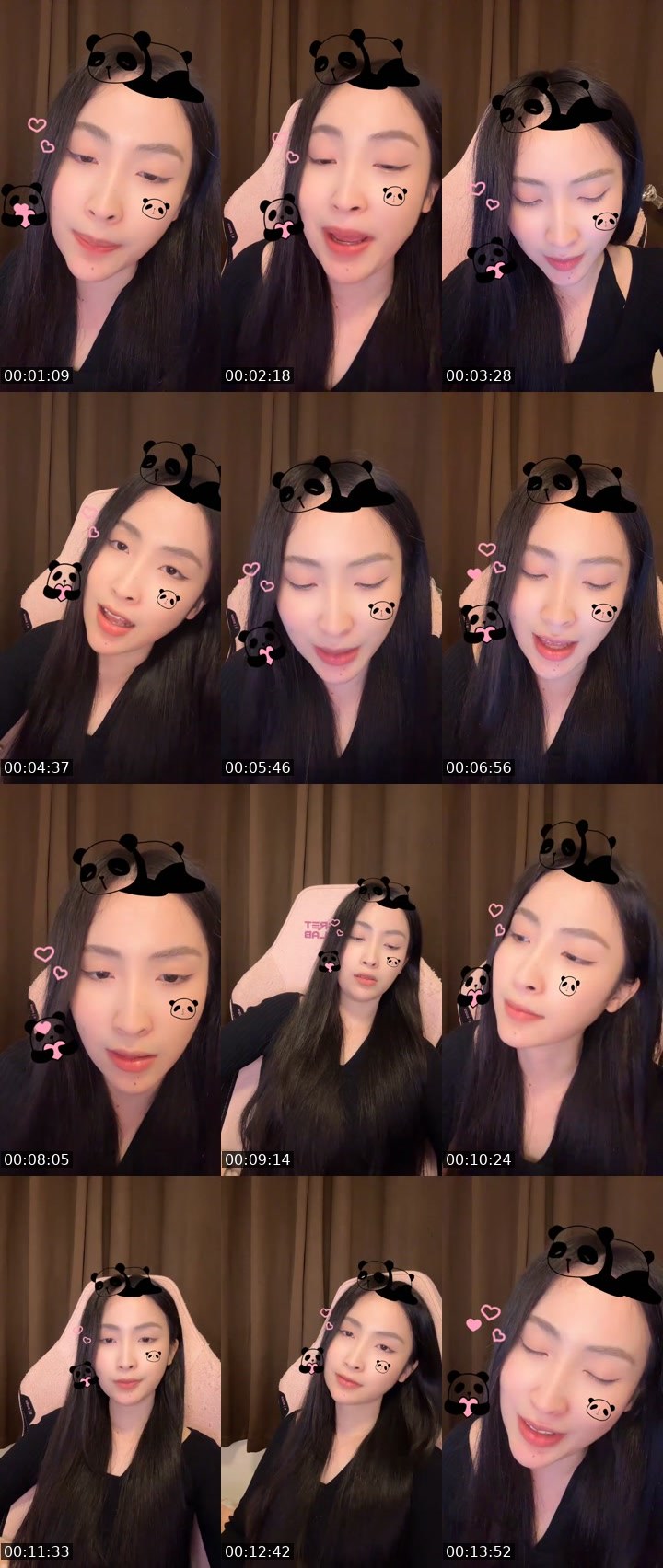Contact-sheet preview of New VJ PRAEW🐾🍇's MICO Live recording