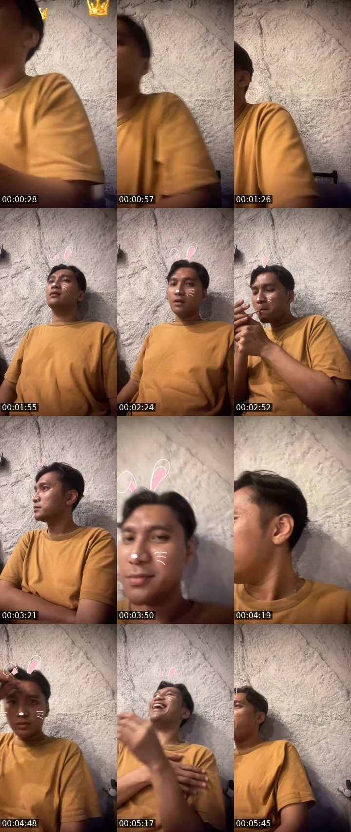 Contact-sheet preview of 𝙰𝚂𝙷 [𝙴𝙲𝙻𝙿𝚂] 👑's MICO Live recording