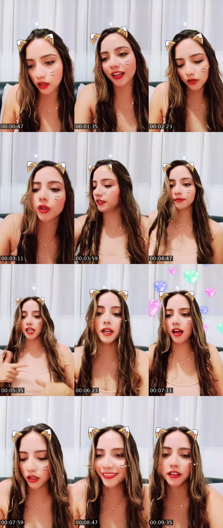Contact-sheet preview of bella's MICO Live recording