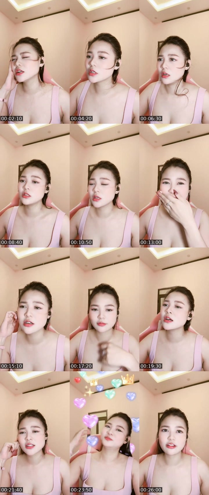Contact-sheet preview of 🐣⋆౨ৎ˚𝙔ế𝙣𝙎𝙪𝙧𝙞𝙚౨ৎ🫰❤'s MICO Live recording