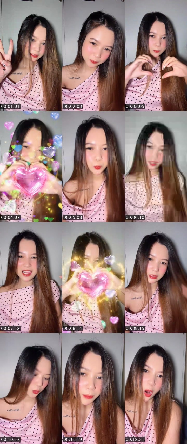 Contact-sheet preview of yoraw💅🏻's MICO Live recording