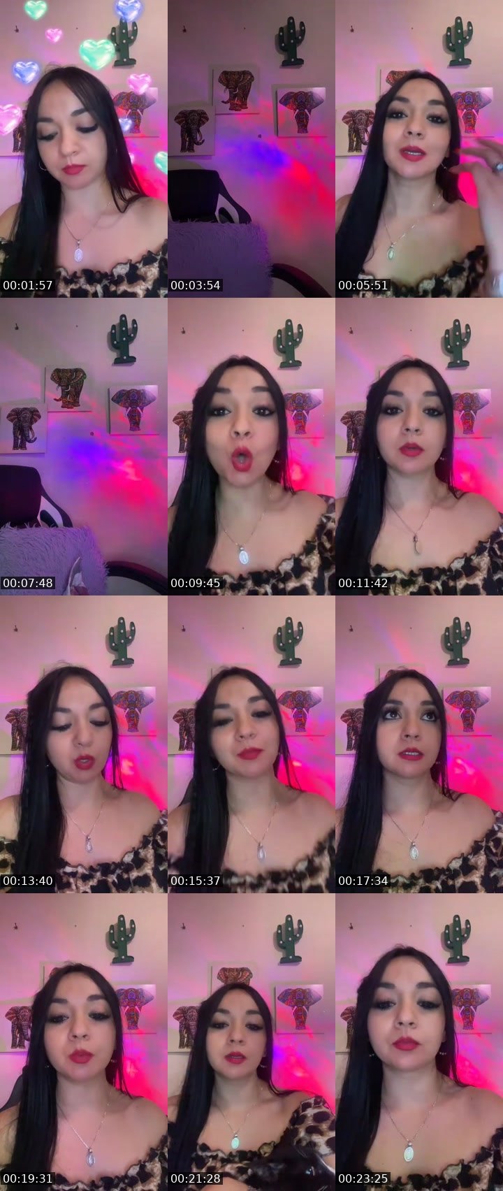 Contact-sheet preview of ❤️‍🔥YOIS a℘ც🥕's MICO Live recording