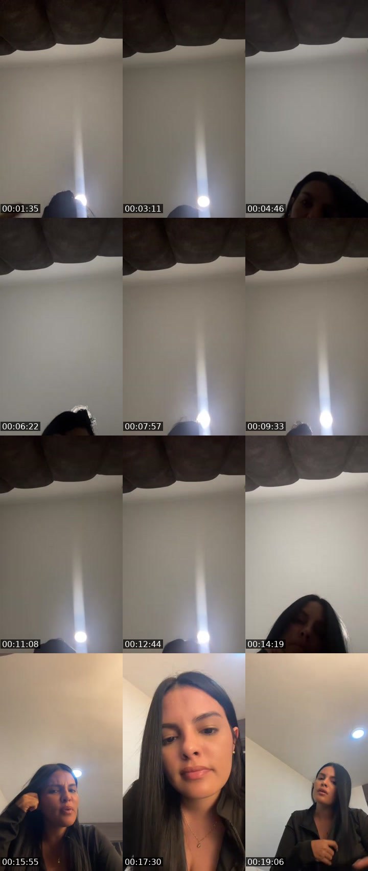 Contact-sheet preview of 🦋 Caro 🇻🇪ᶠ⁵⁰⁴'s MICO Live recording