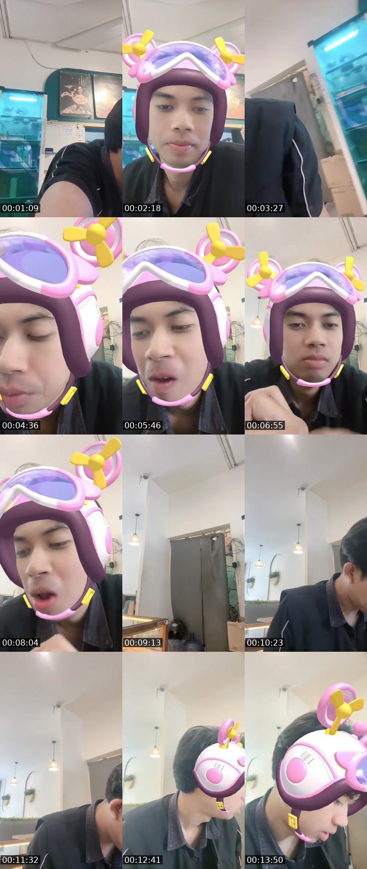Contact-sheet preview of ᴰᵃʸ💎Dhewa༄.° 🦁🌝ˢᵖᵃʷⁿ's MICO Live recording