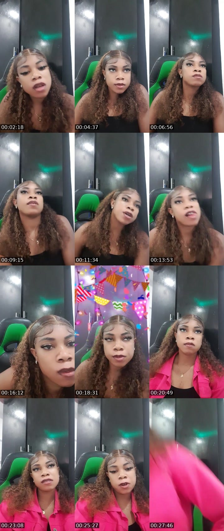 Contact-sheet preview of 💰👑🅰️nnabunny®😷🦅's MICO Live recording
