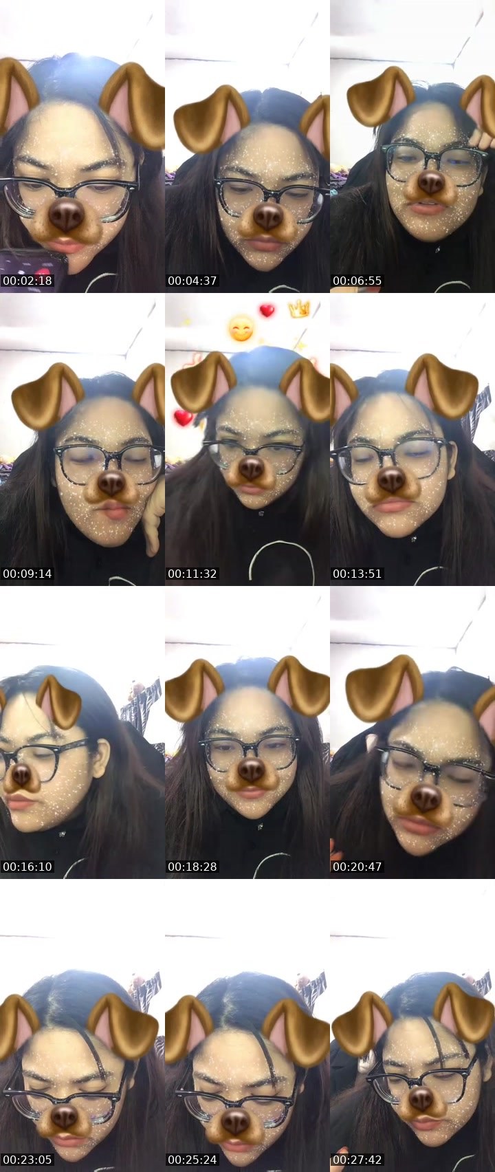 Contact-sheet preview of ‎ 🖕🏻🫦 ‘sara's MICO Live recording