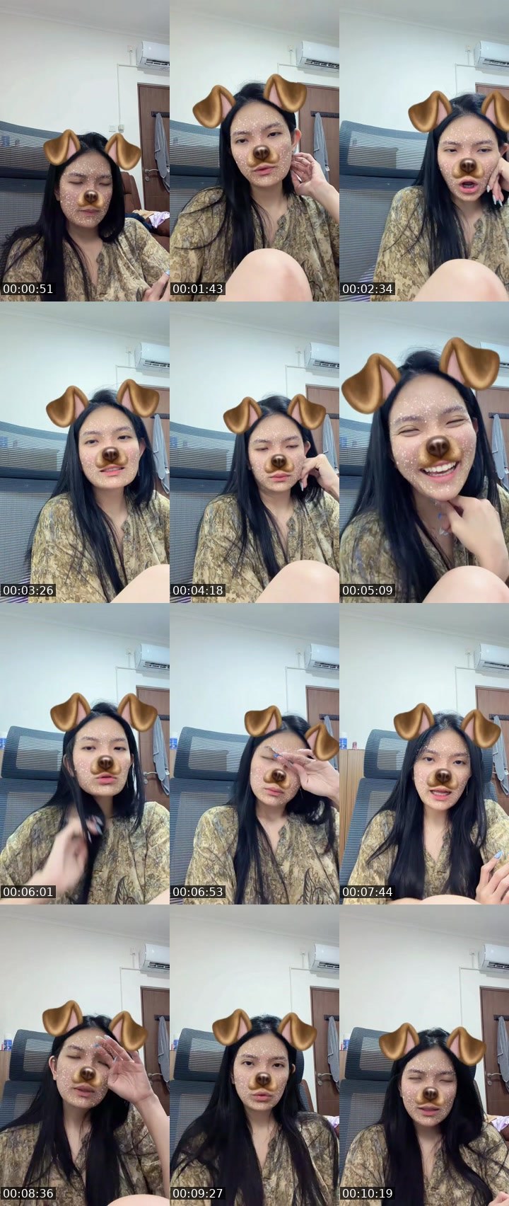 Contact-sheet preview of ᶠˡᶜⁿ YOURBAE 🍼👼🏻's MICO Live recording