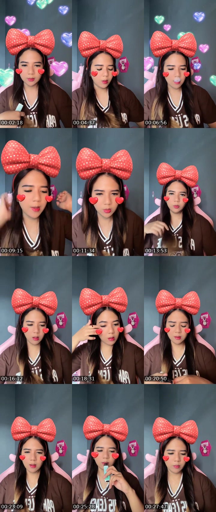 Contact-sheet preview of Nat🦁😻[ R-SUN ]'s MICO Live recording