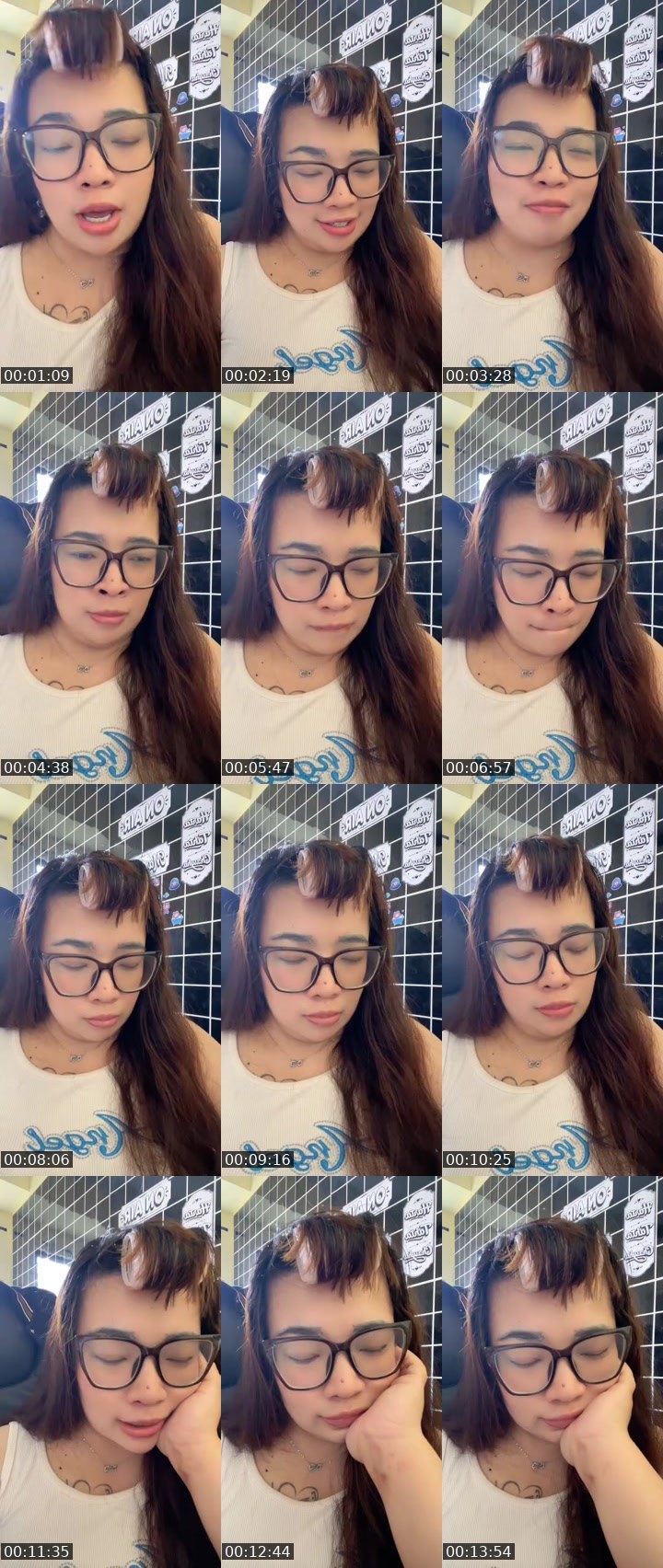 Contact-sheet preview of chacaaa ᴱᴸᴵᵀᴱ 🏹💙's MICO Live recording