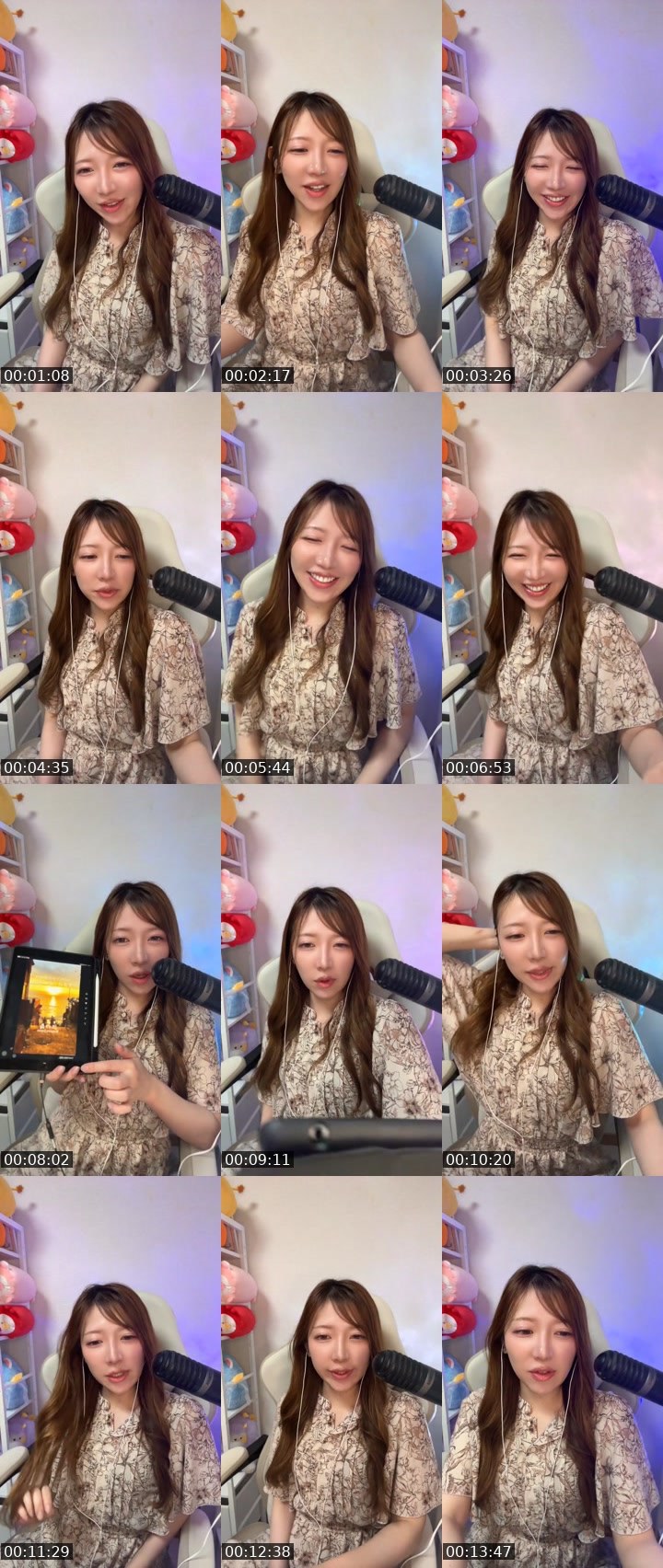 Contact-sheet preview of さぁやん🐶🫧's MICO Live recording