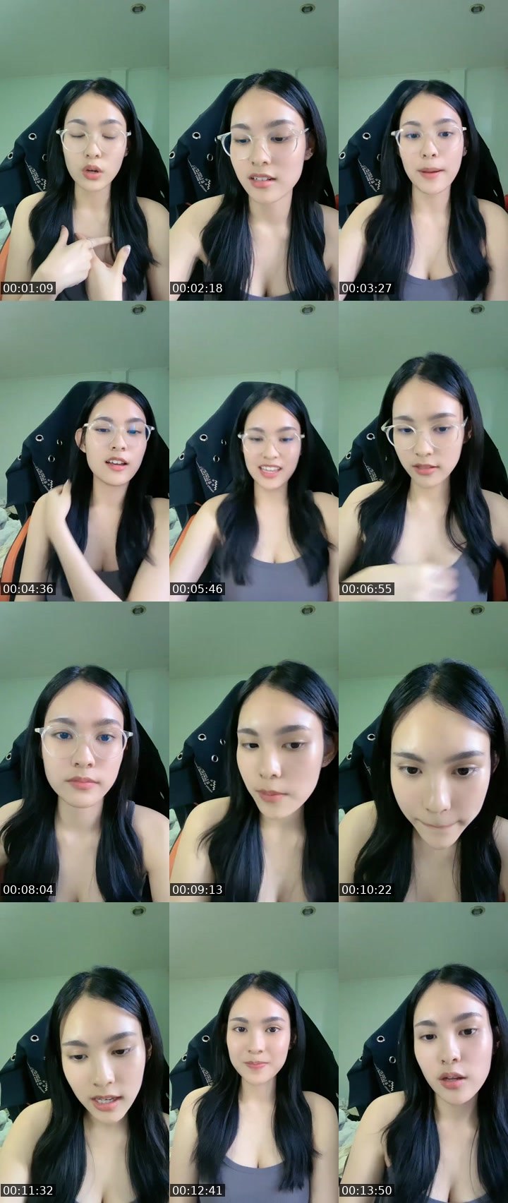 Contact-sheet preview of [🧋] milktea new vj: ferna ✿'s MICO Live recording