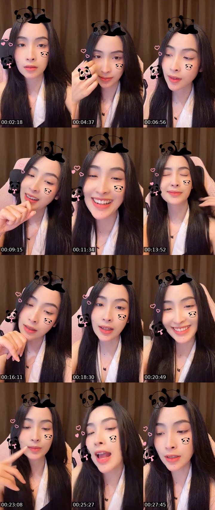Contact-sheet preview of New VJ PRAEW🐾🍇's MICO Live recording