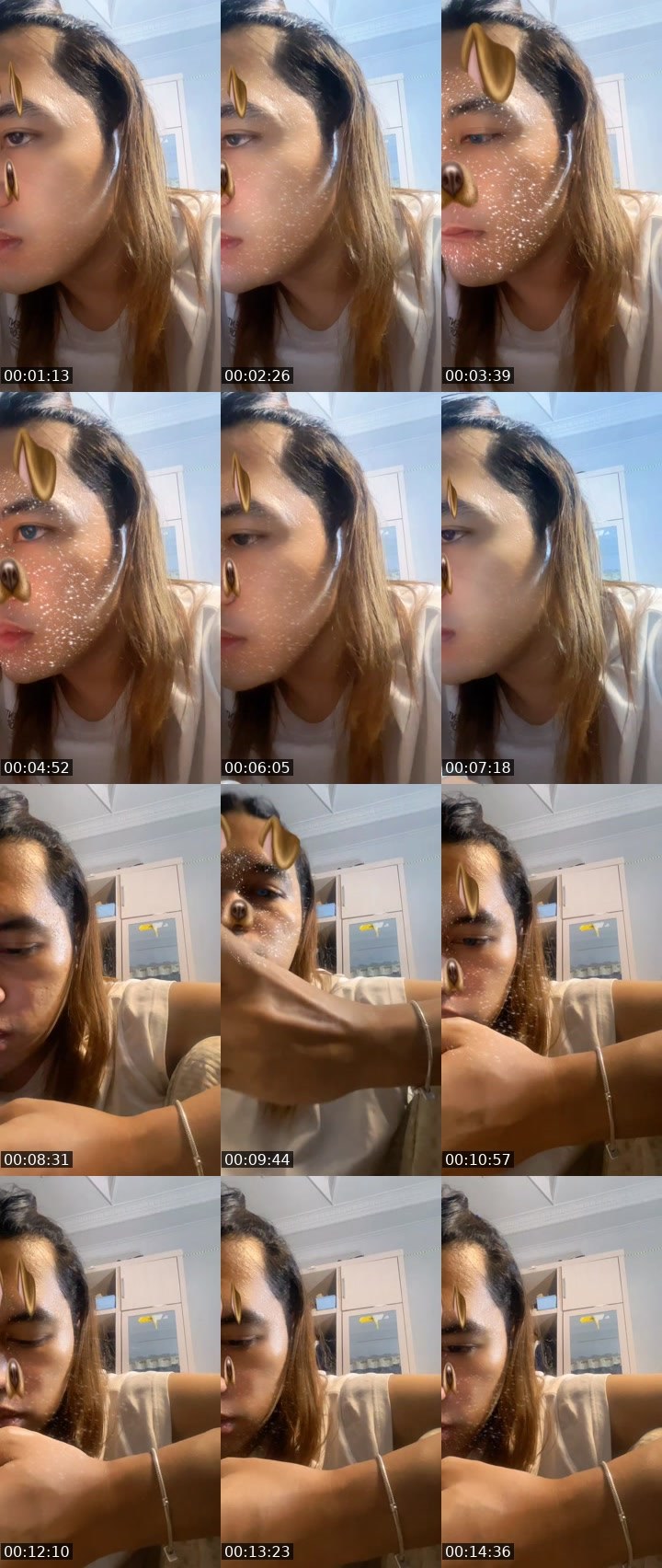 Contact-sheet preview of 👶🏻Fikynikiᴺᵒᶻᵃ🌹✨'s MICO Live recording