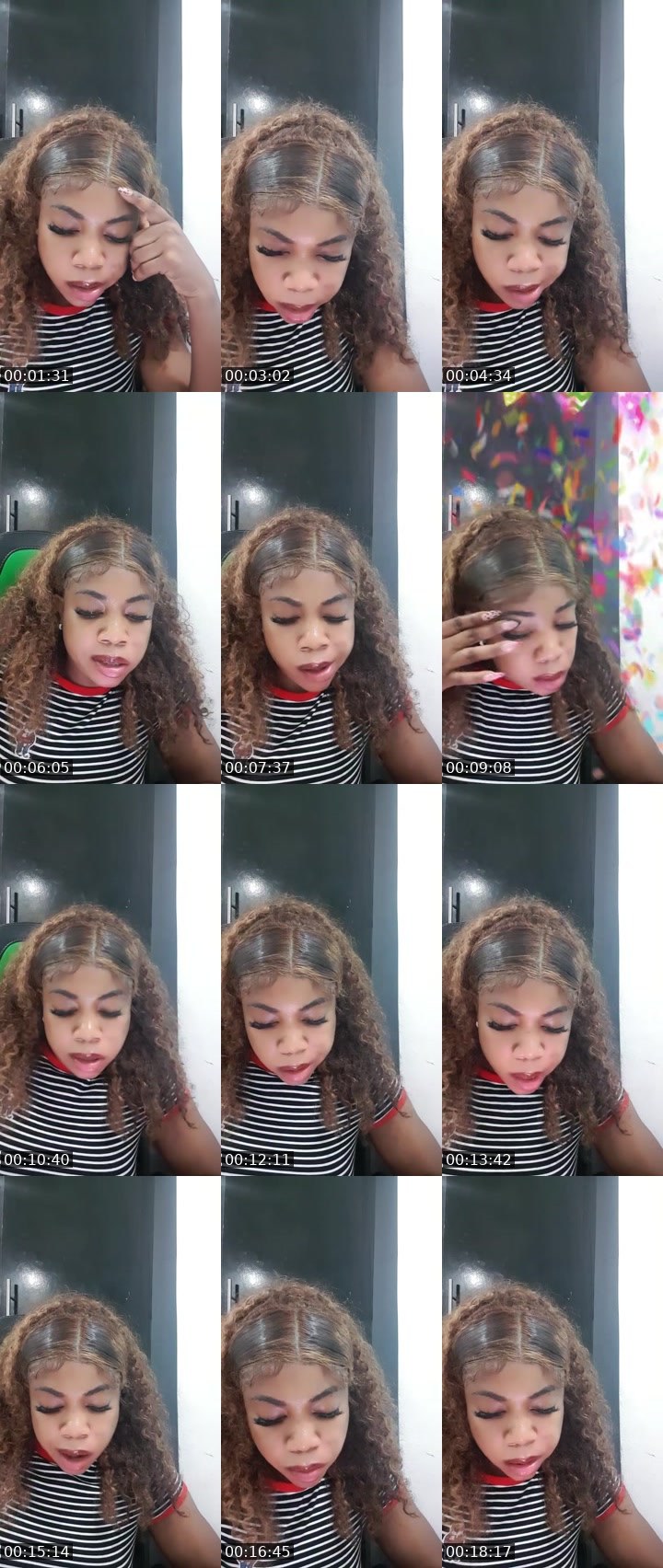 Contact-sheet preview of 💰👑🅰️nnabunny®😷🦅's MICO Live recording