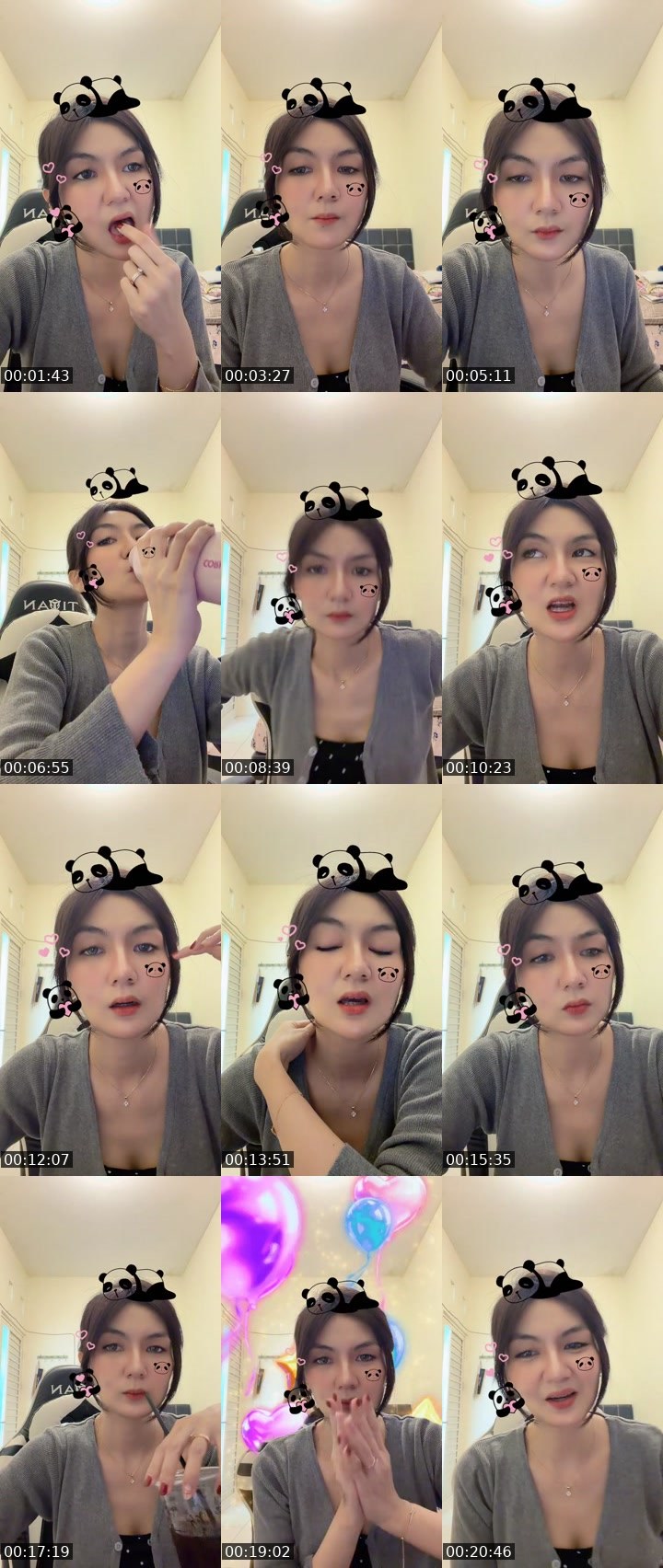 Contact-sheet preview of Elaraa🦄 [S-ONE]'s MICO Live recording