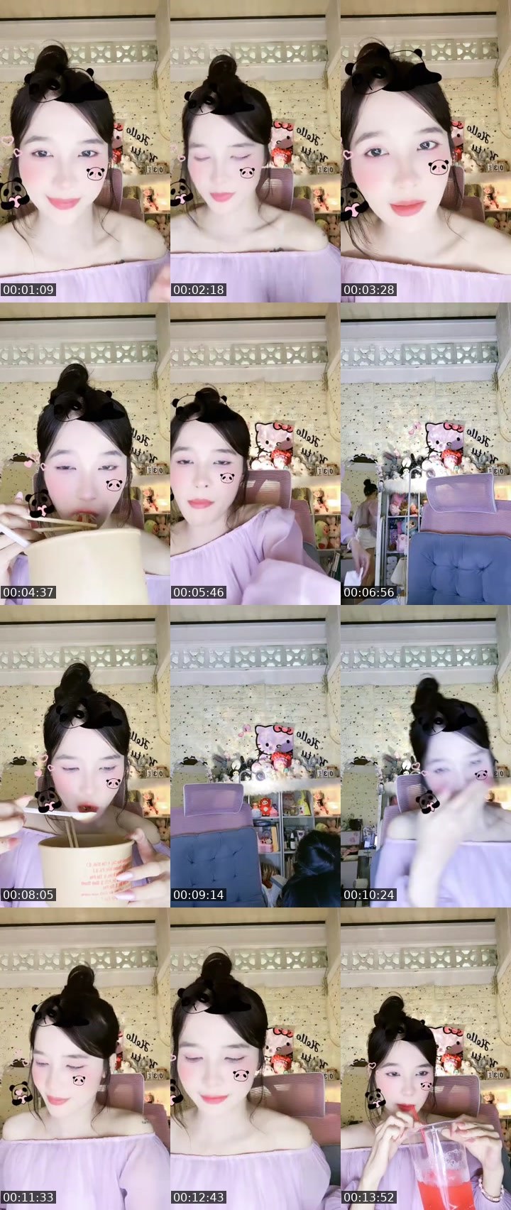 Contact-sheet preview of 🦚 Mây cute ☁️💓's MICO Live recording