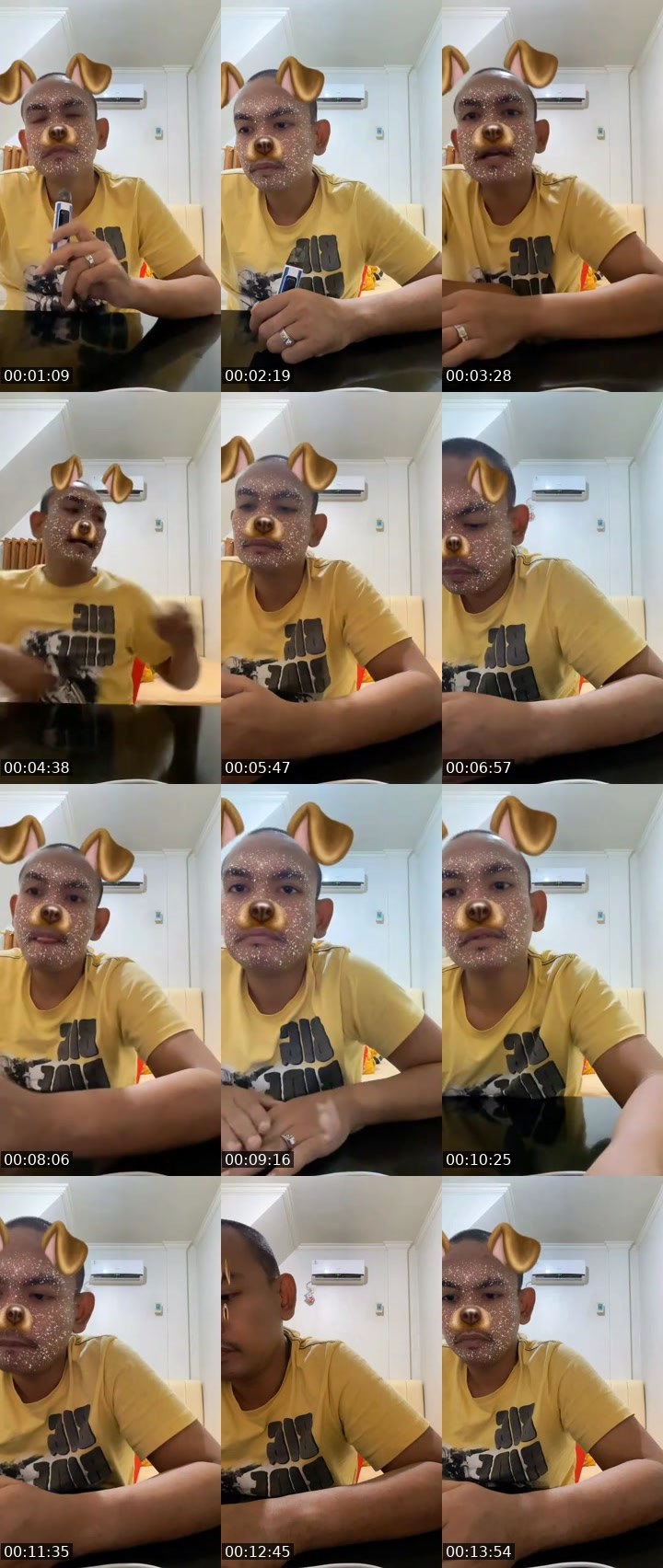 Contact-sheet preview of 👅𝔞𝕡Ẹ𝐗_R3MPONG👀's MICO Live recording
