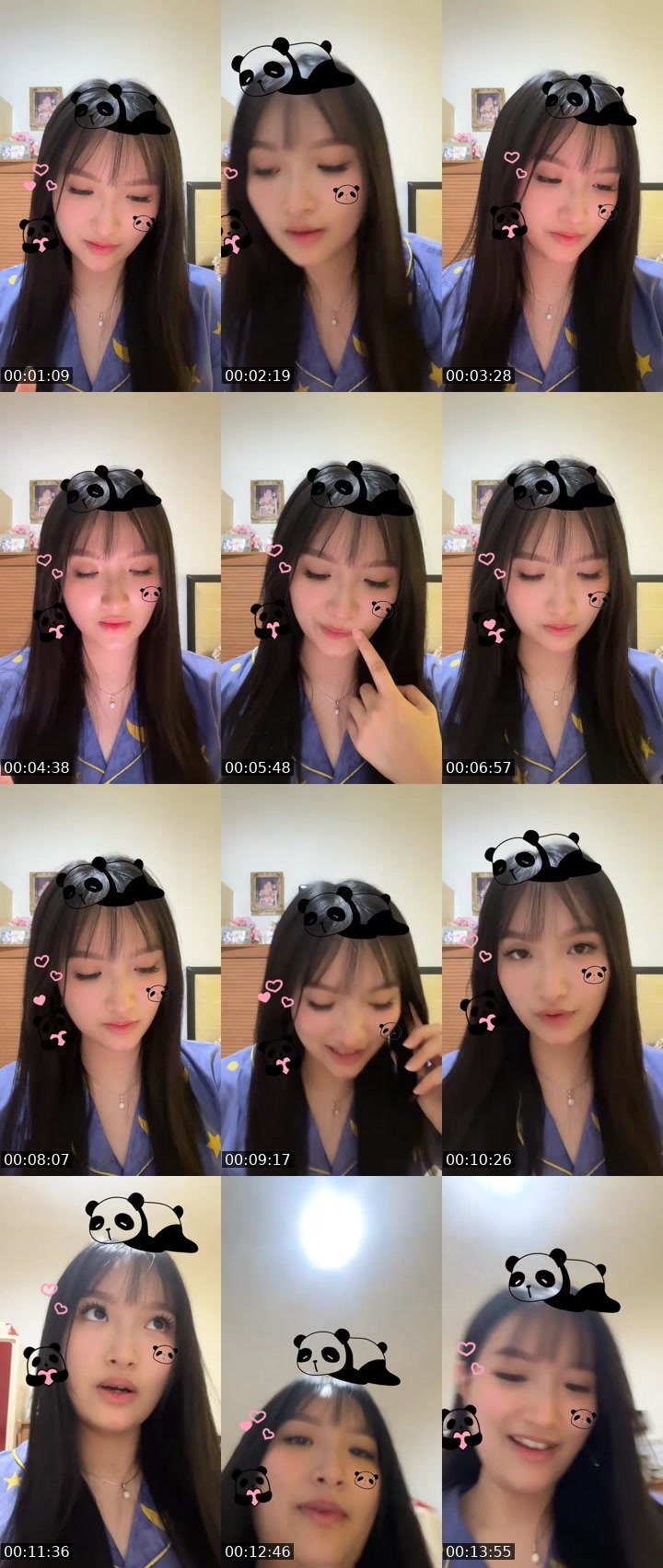 Contact-sheet preview of ᶜʳᵒʷ Panda's MICO Live recording