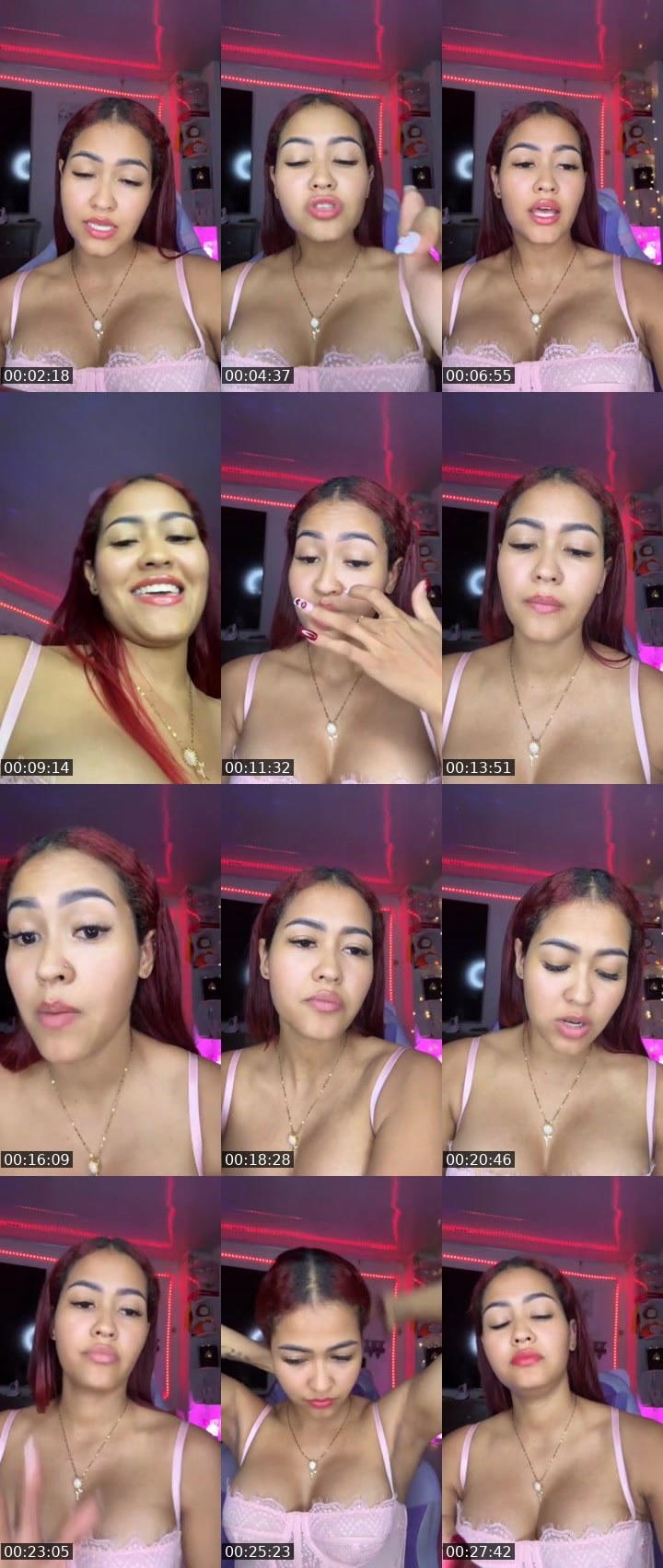 Contact-sheet preview of 🐊🧜🏽‍♀️𝒲♛ღ𝒹🐺⚓️👻🪫🩵🥷🔋's MICO Live recording