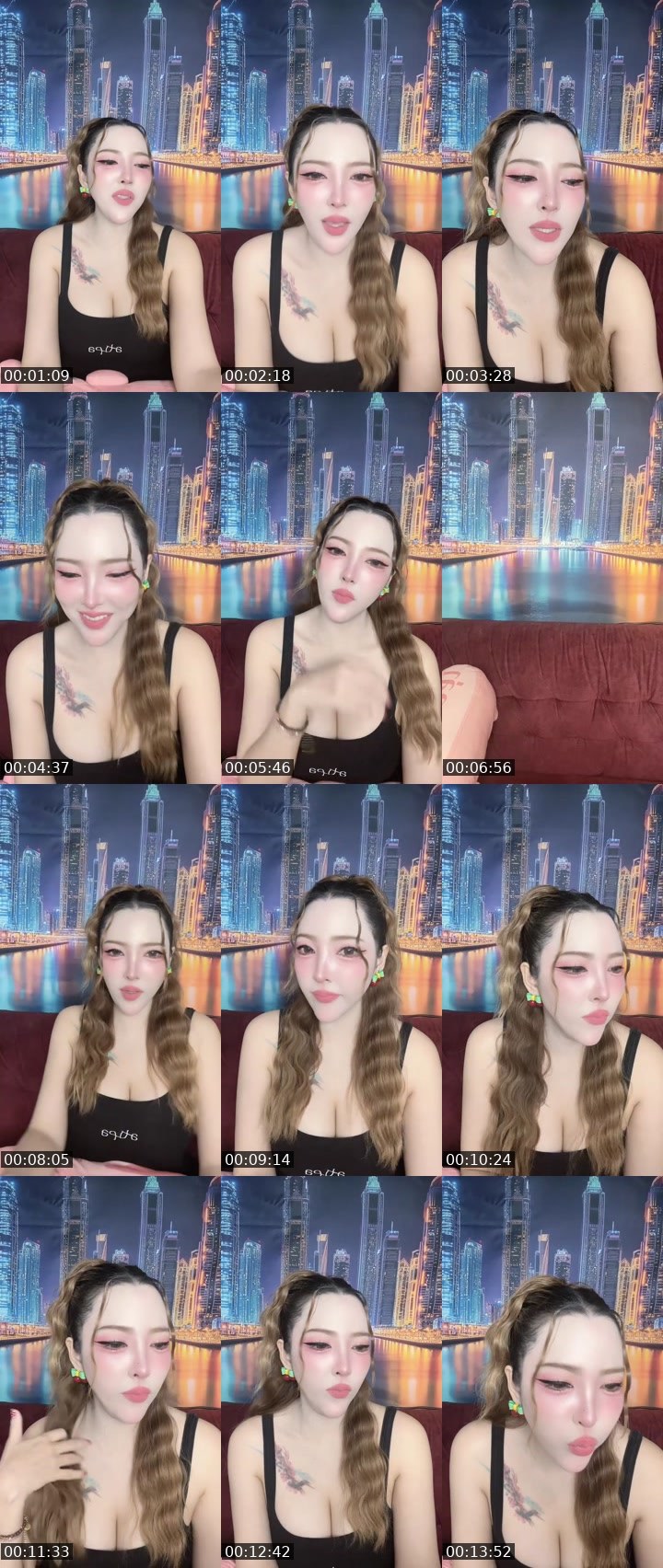 Contact-sheet preview of :[🧋] New vj - SinYoritar🎀🐹's MICO Live recording