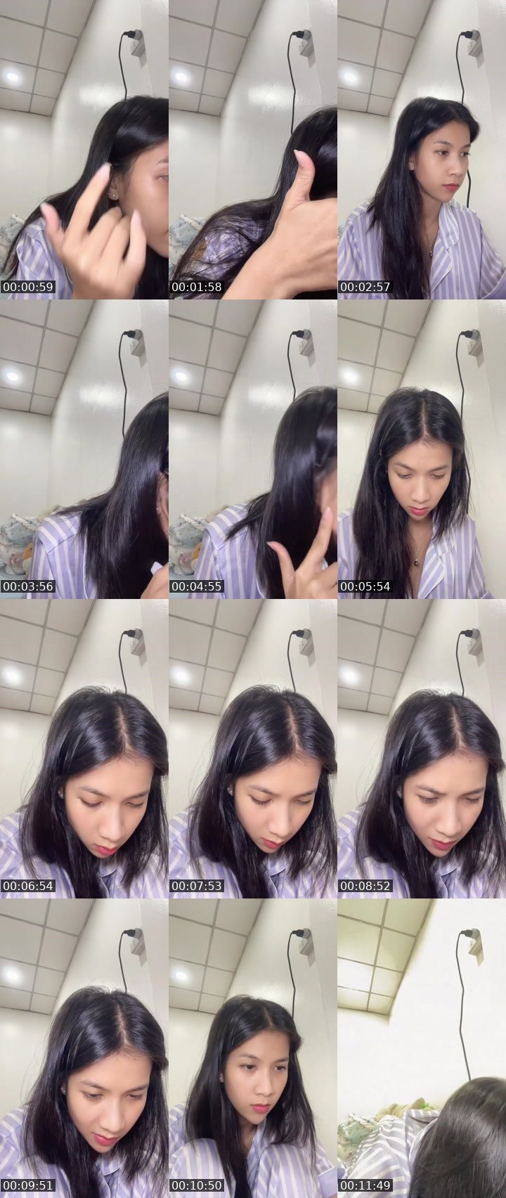 Contact-sheet preview of [🍇] vj. ไอจูนเอง 🥓🧁💖's MICO Live recording