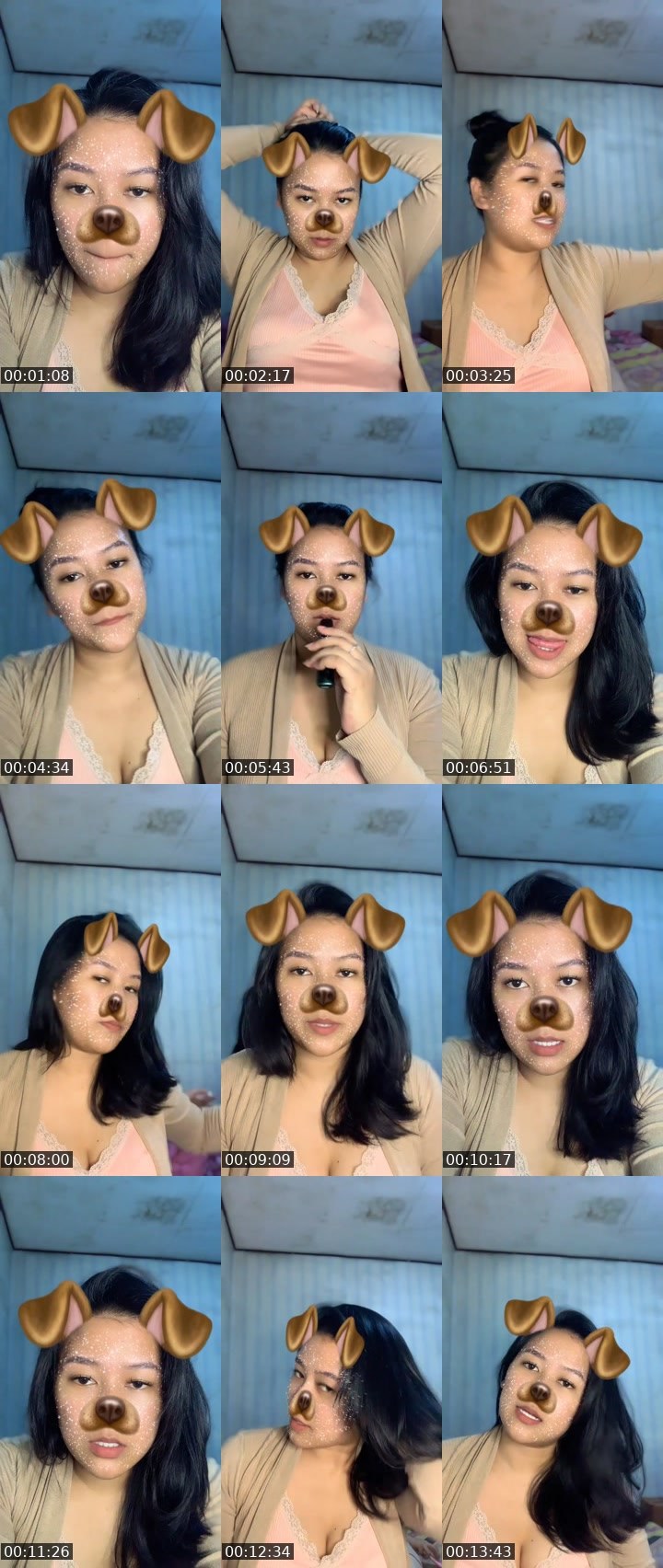 Contact-sheet preview of ᴳᴳ Nana's MICO Live recording