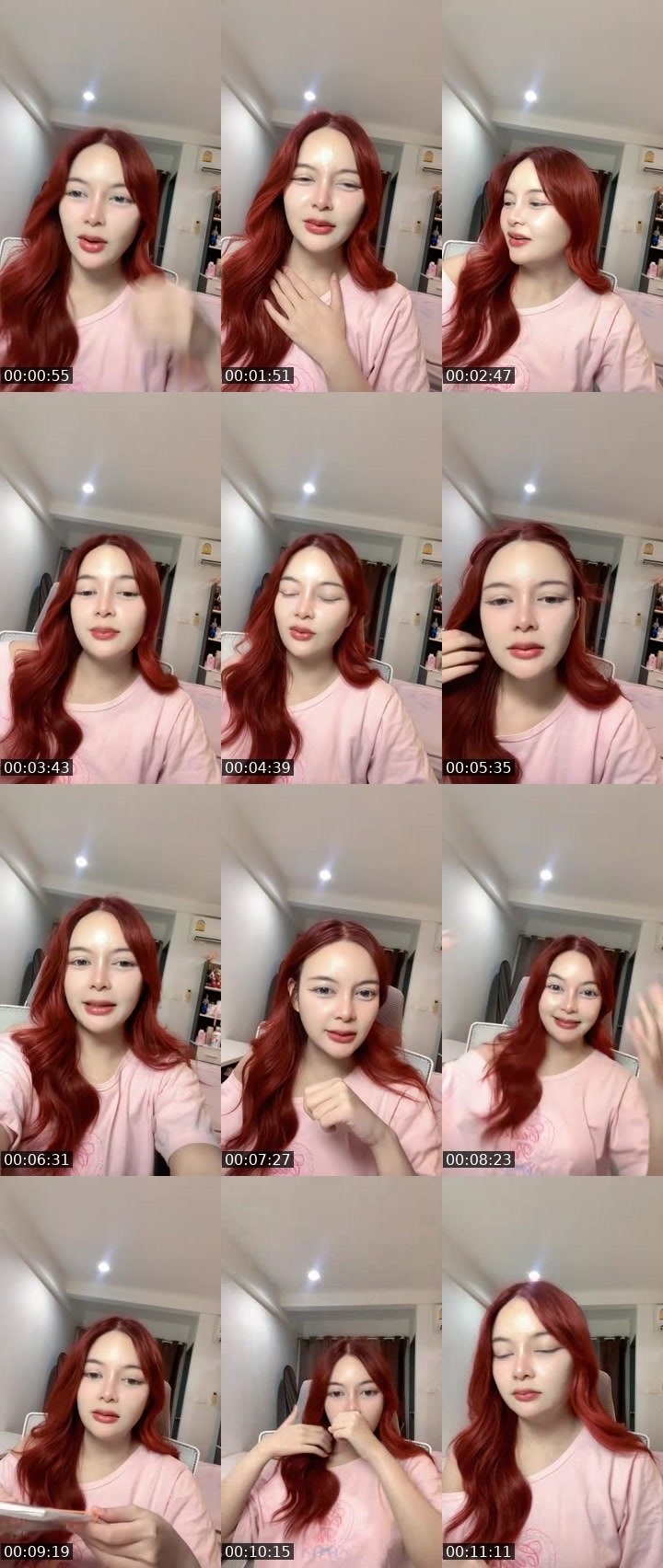 Contact-sheet preview of {💐} SomSom 🍊💖's MICO Live recording