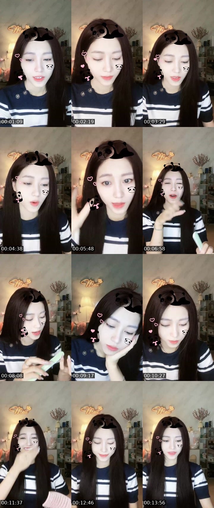 Contact-sheet preview of [🐳]Meiiu 🌷👻's MICO Live recording