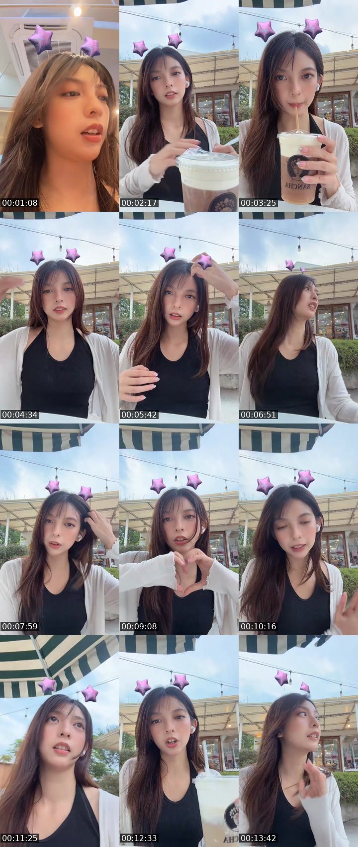 Contact-sheet preview of ᶜʳᵒʷ Chuu's MICO Live recording