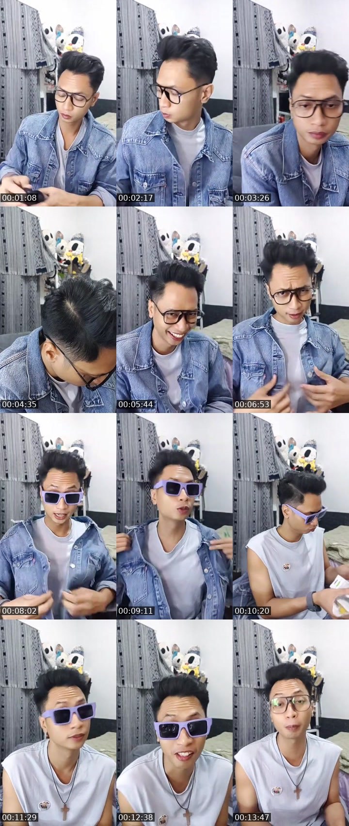 Contact-sheet preview of ᴳᴱᵀ Si Moko 🐒's MICO Live recording