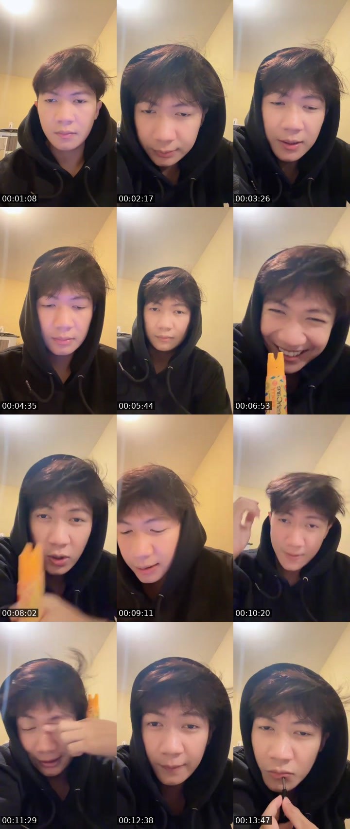 Contact-sheet preview of ❗️Akew ᴱᴸᴵᵀᴱ's MICO Live recording