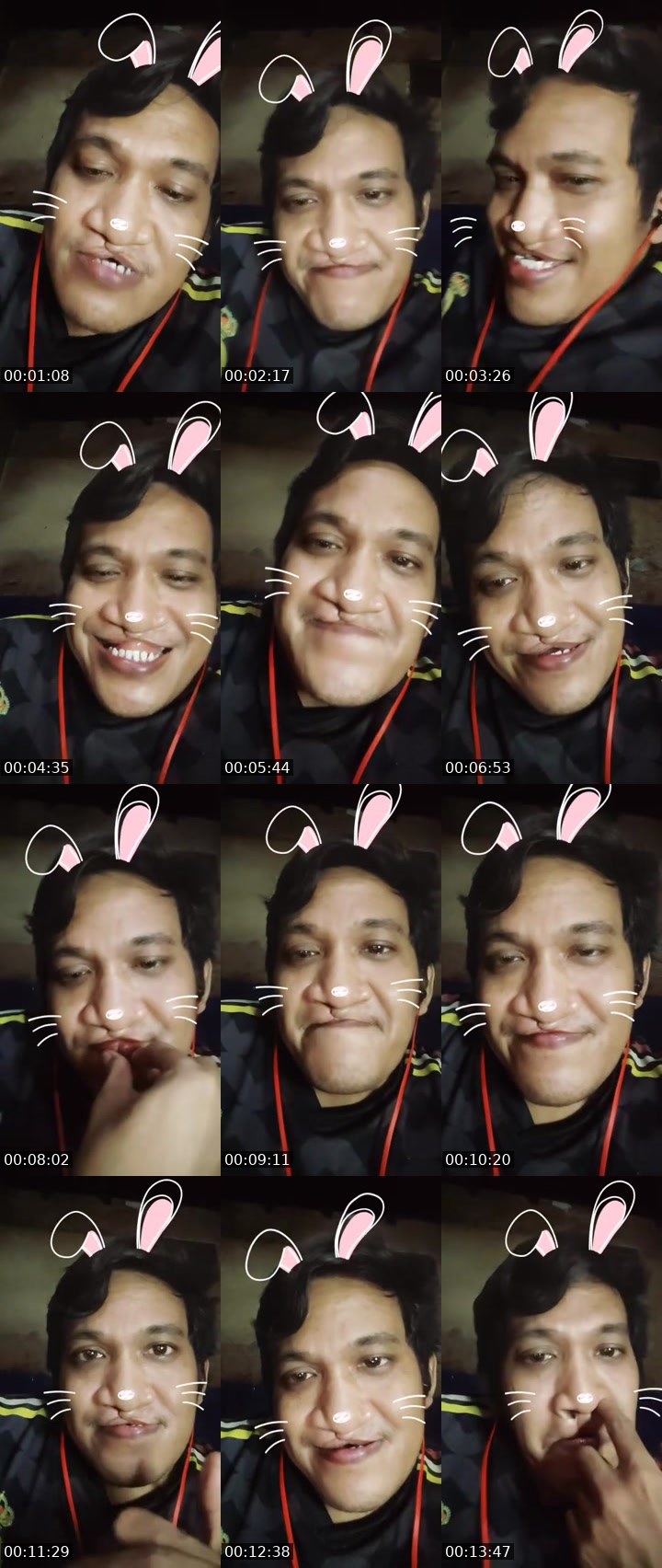 Contact-sheet preview of ᴿᴴ Umar 🔪²⁴⁷ ✅'s MICO Live recording