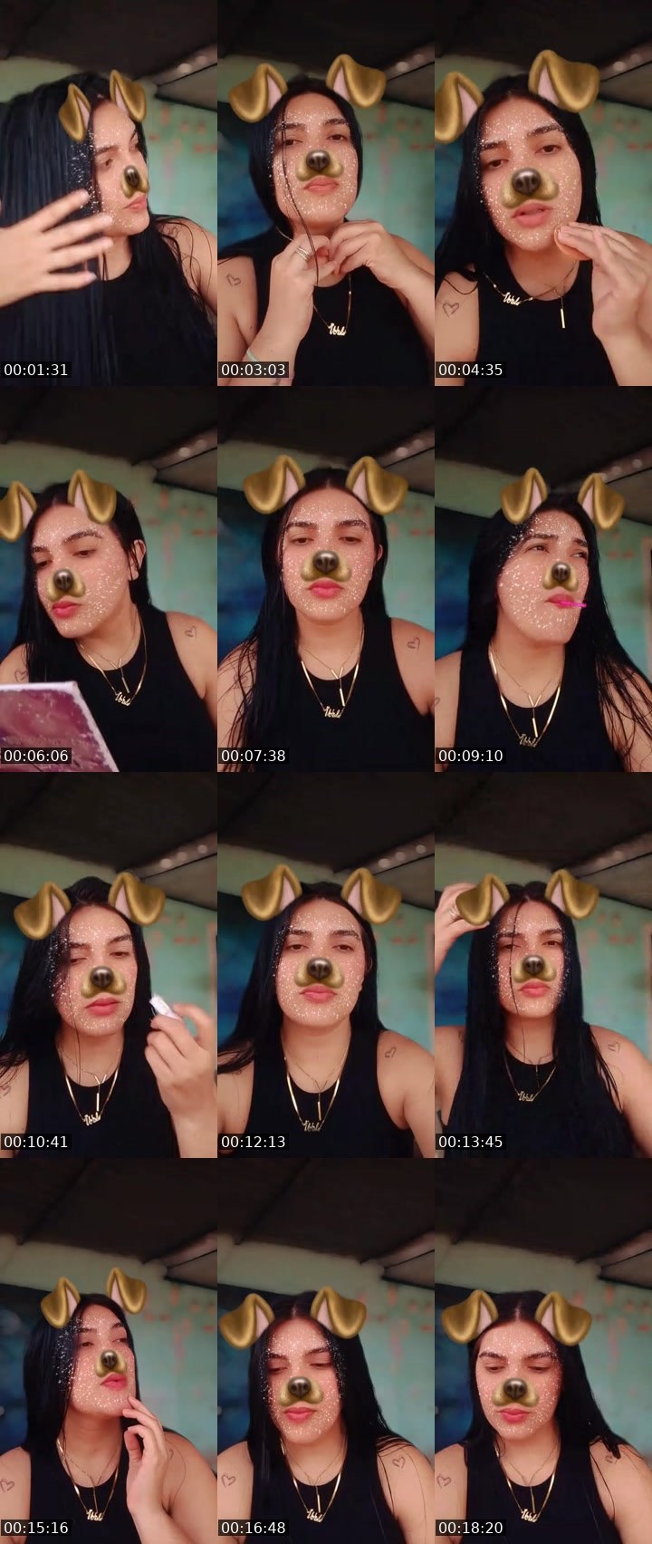 Contact-sheet preview of 🦅wisle🌓🖤's MICO Live recording