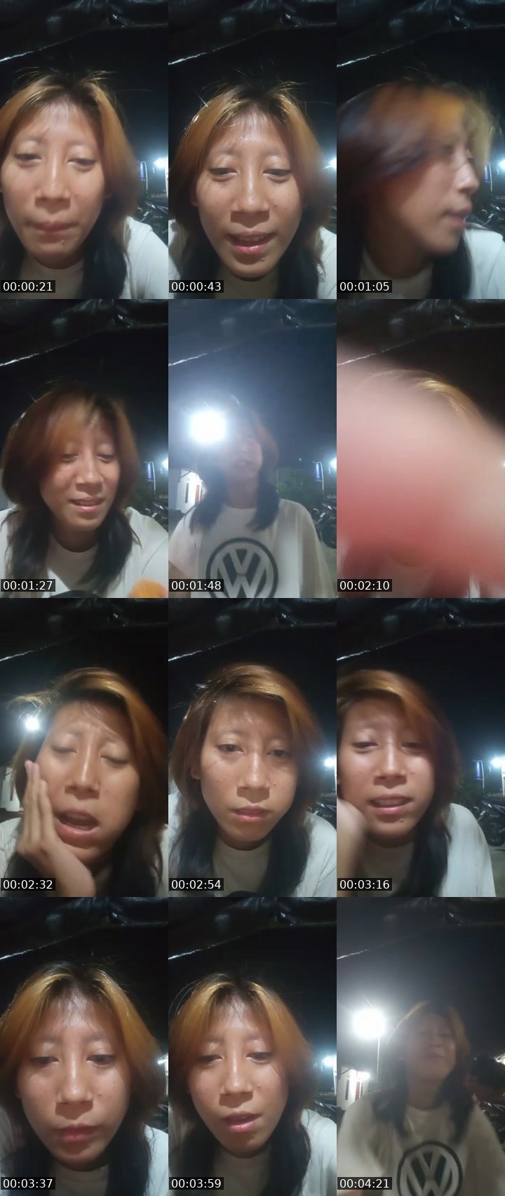 Contact-sheet preview of adekᴸᵁᴹᴱ PK 09 21.00 ⚡'s MICO Live recording