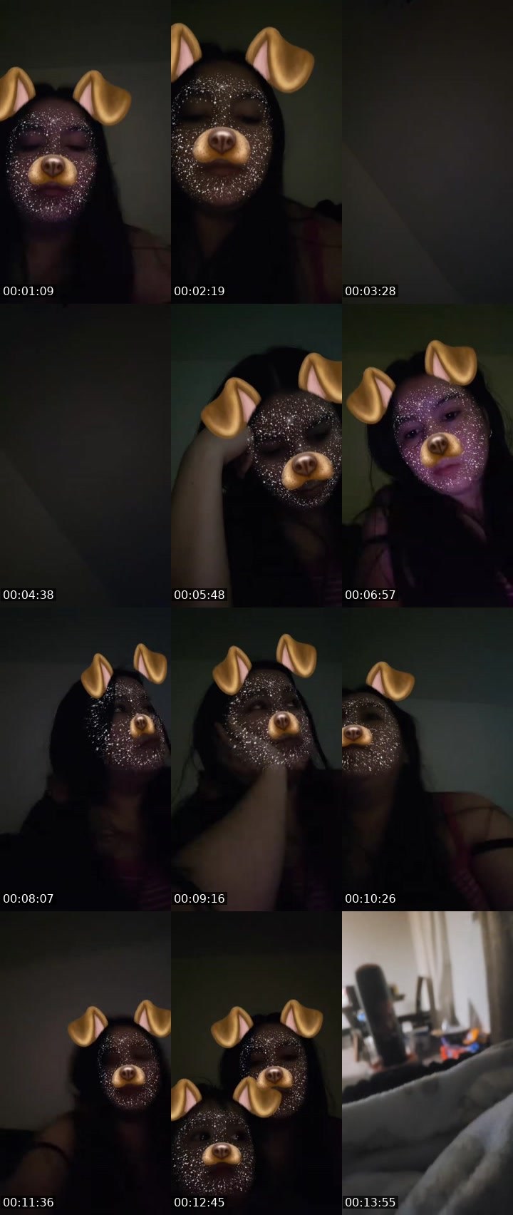 Contact-sheet preview of 🤍🖤𝕊𝕒𝕟𝕖𝕟🐼☀️👀💞's MICO Live recording