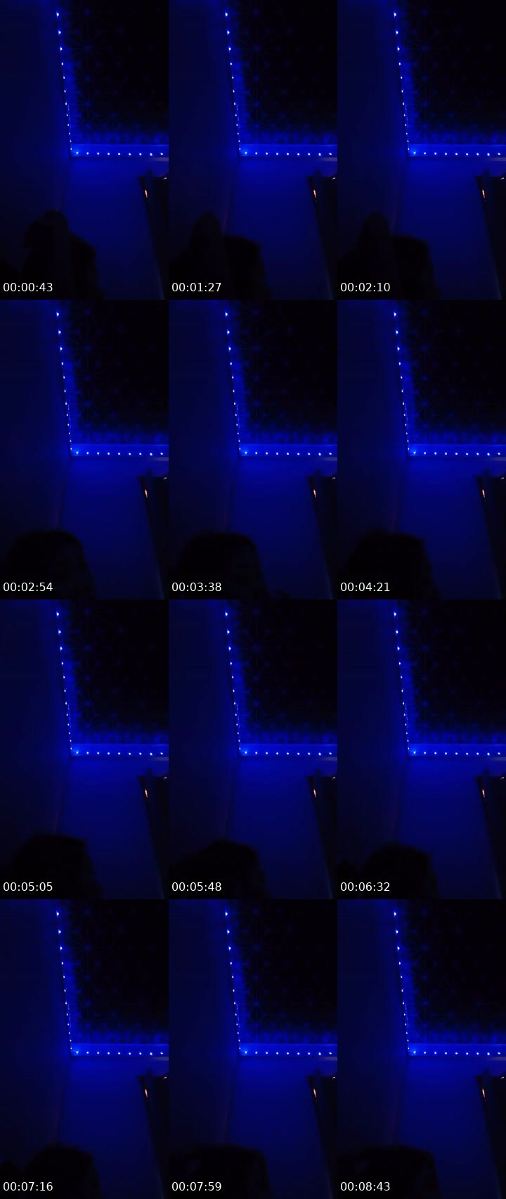 Contact-sheet preview of ☪️ÇHÍNÉÉ 🍀MHA7741's MICO Live recording