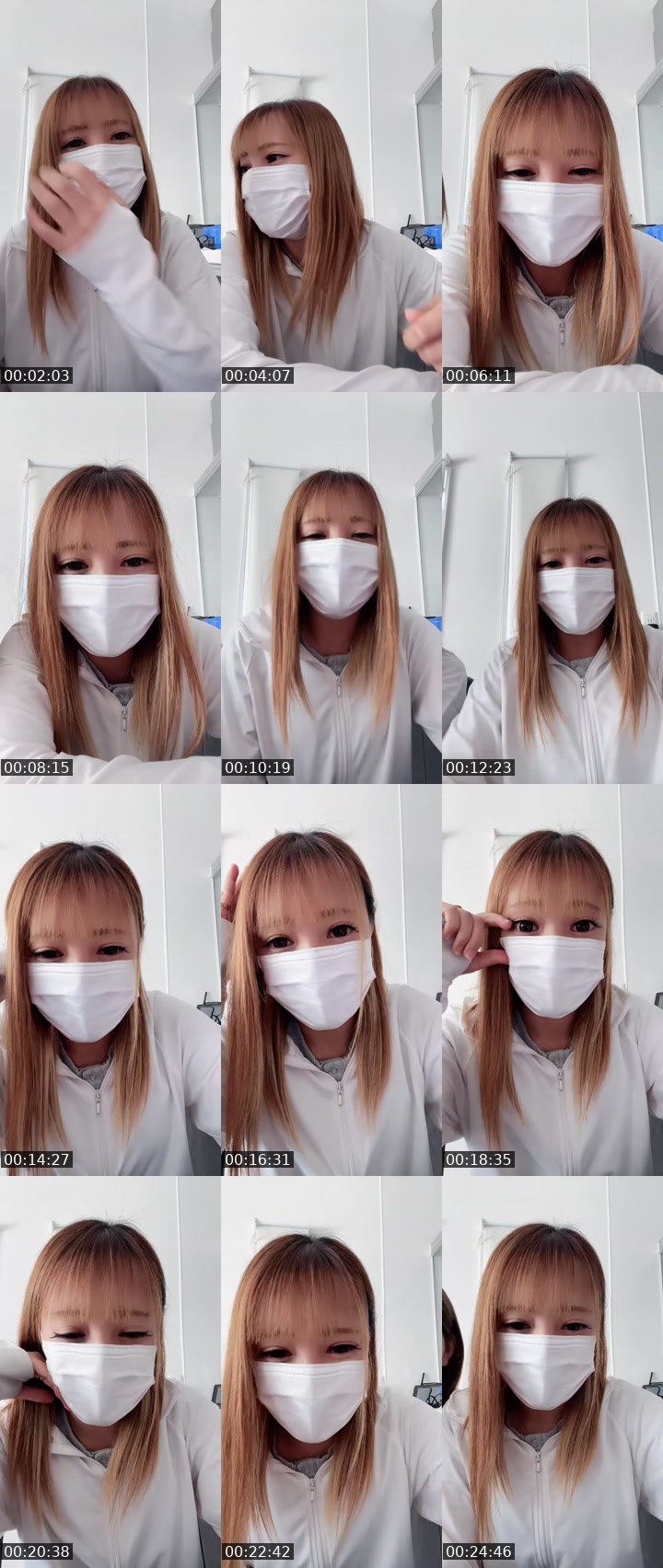 Contact-sheet preview of しいな🦁🍖's MICO Live recording