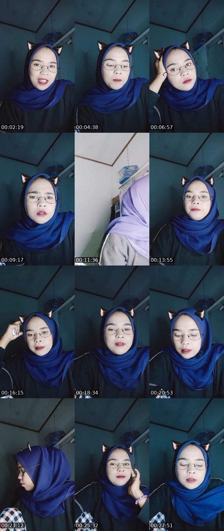 Contact-sheet preview of ᴰᵃʸ💎QueenBby ˢᵏ pk tgl 3/7.15's MICO Live recording