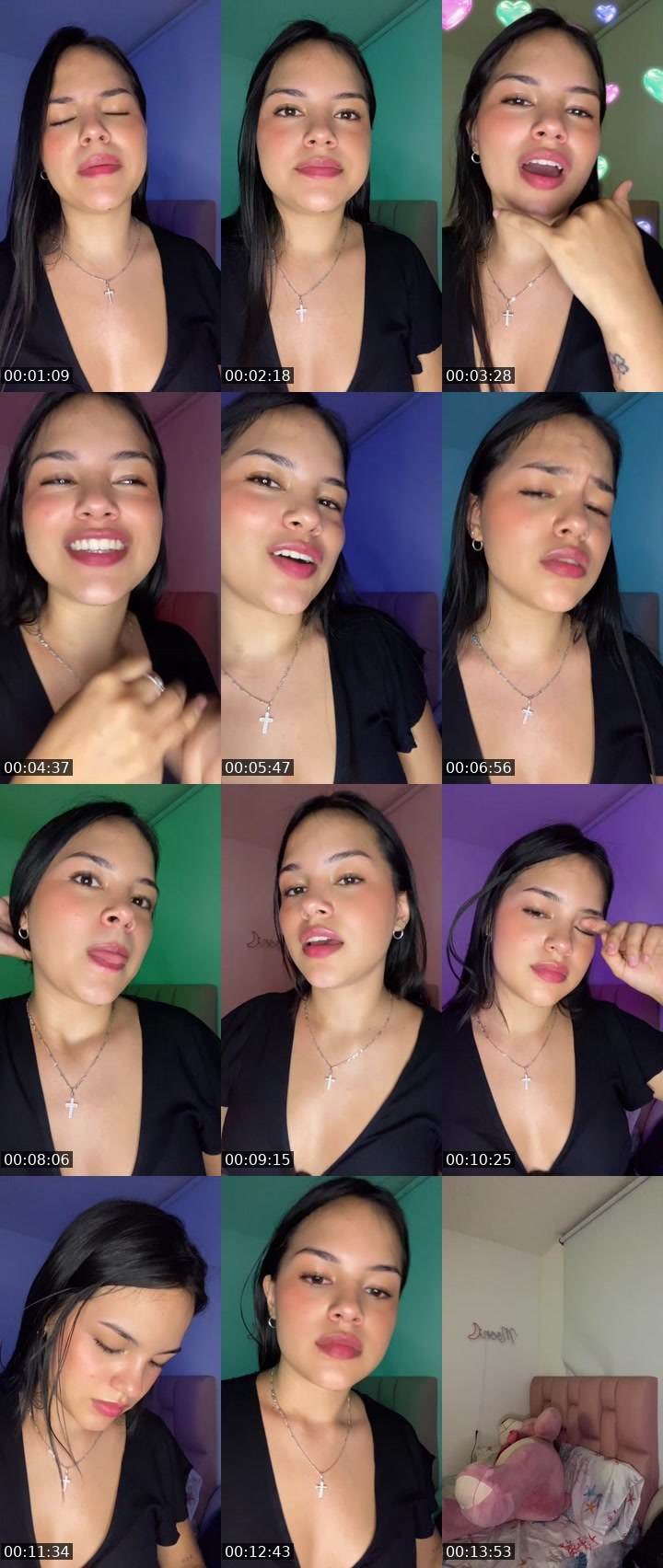 Contact-sheet preview of ✨ 𝓂𝑜𝑜𝓃☾✨🔥♾️♡🍺ᴴ's MICO Live recording
