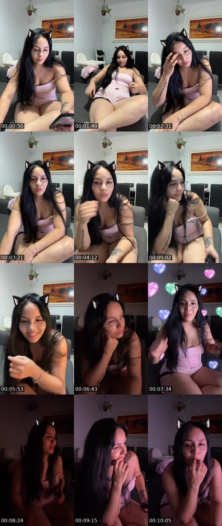 Contact-sheet preview of 🌸 FËËR🪼 🐯👑's MICO Live recording