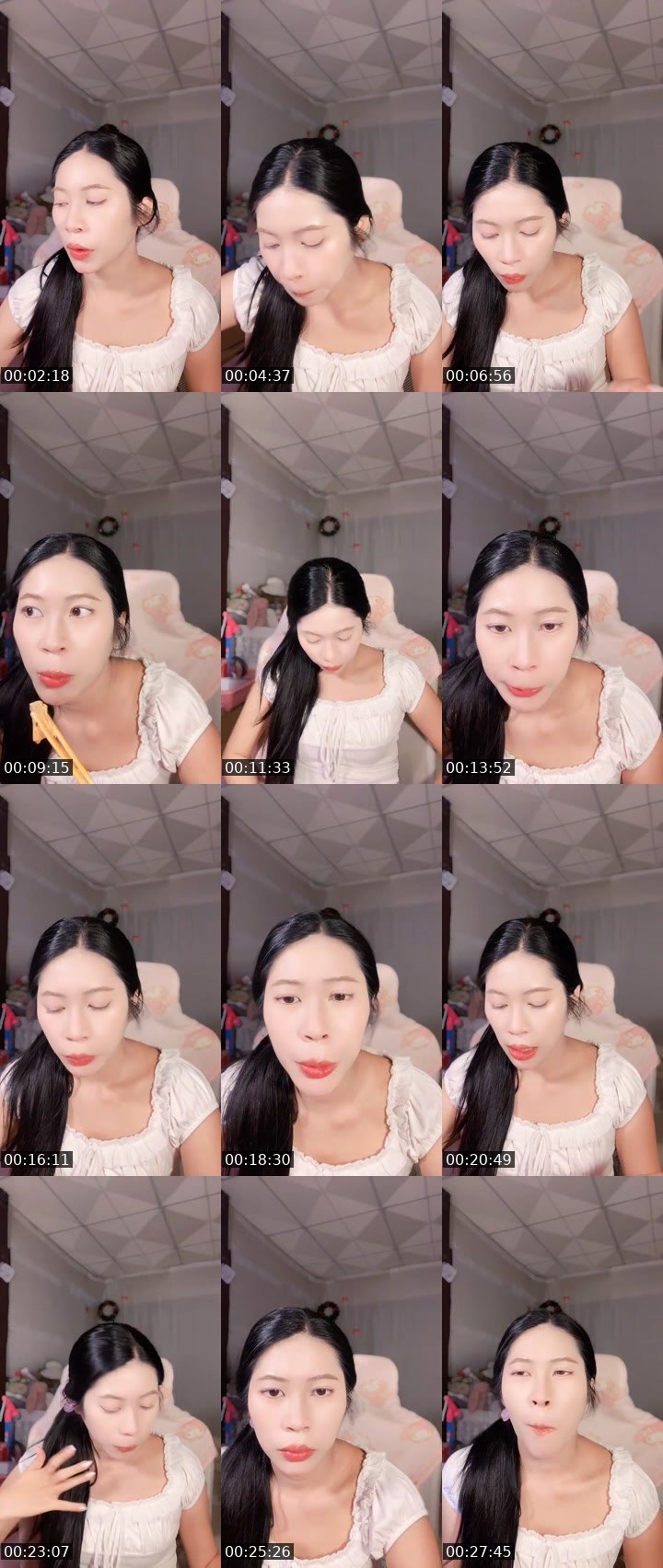Contact-sheet preview of [Pink]  Pimmaji🐝 🎀's MICO Live recording