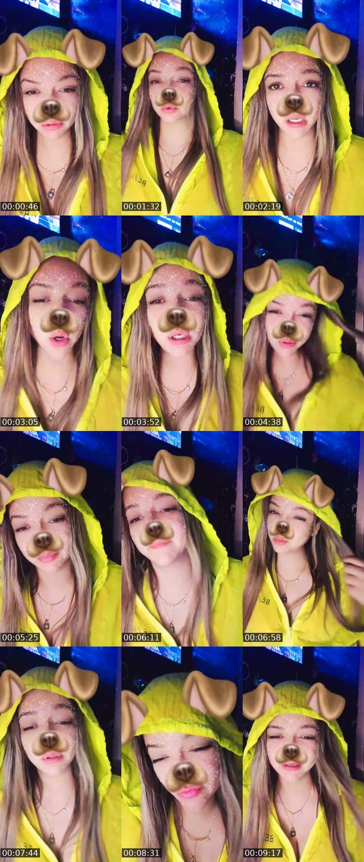 Contact-sheet preview of 😈👀ᴱDiabla🇨🇺 Sofia MG🐊🔱's MICO Live recording