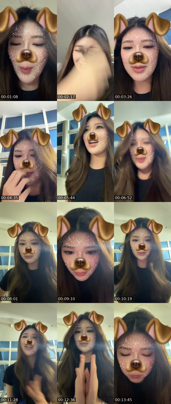 Contact-sheet preview of ᴿᴴ Bee🌟𓅭 | pk bsk 21.00's MICO Live recording