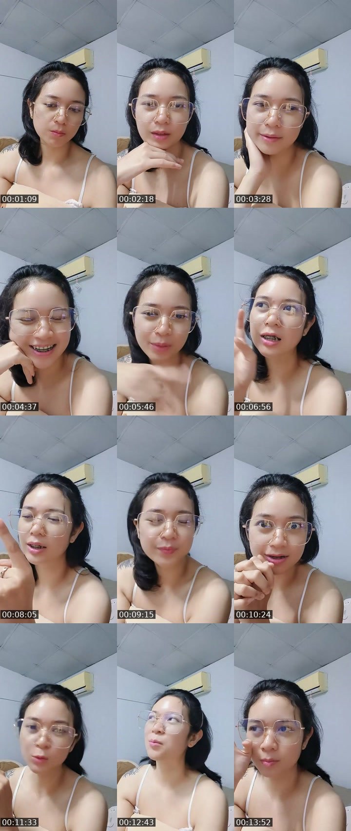 Contact-sheet preview of [🧋] milktea New vj - MeAom's MICO Live recording