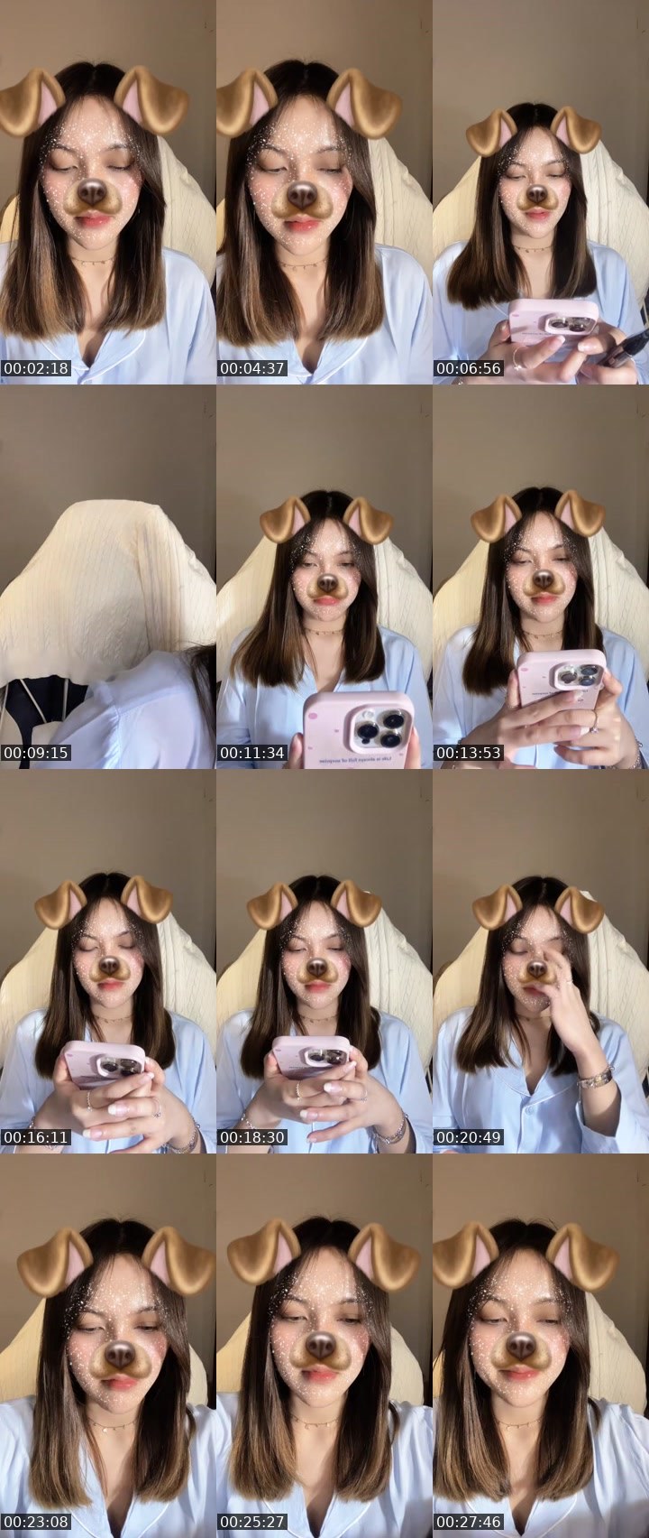 Contact-sheet preview of ᶜʳᵒʷ Gwen <3's MICO Live recording