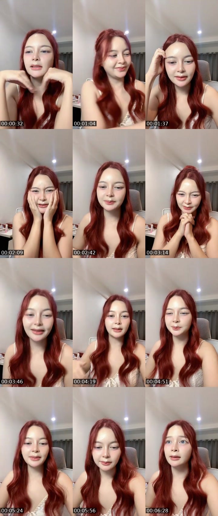 Contact-sheet preview of {💐} SomSom 🍊💖's MICO Live recording