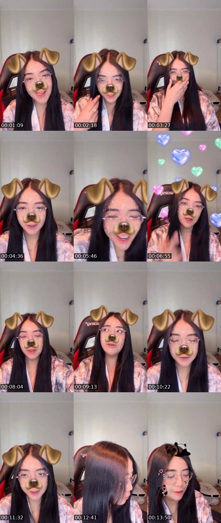 Contact-sheet preview of ❖ Oca ᴺᵒᶻᵃ🐇🐮's MICO Live recording