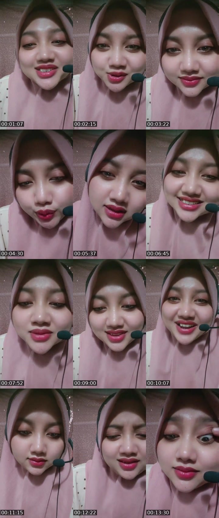 Contact-sheet preview of ᴮᶜ🌝 Dina ˢᵖᵃʷⁿ's MICO Live recording
