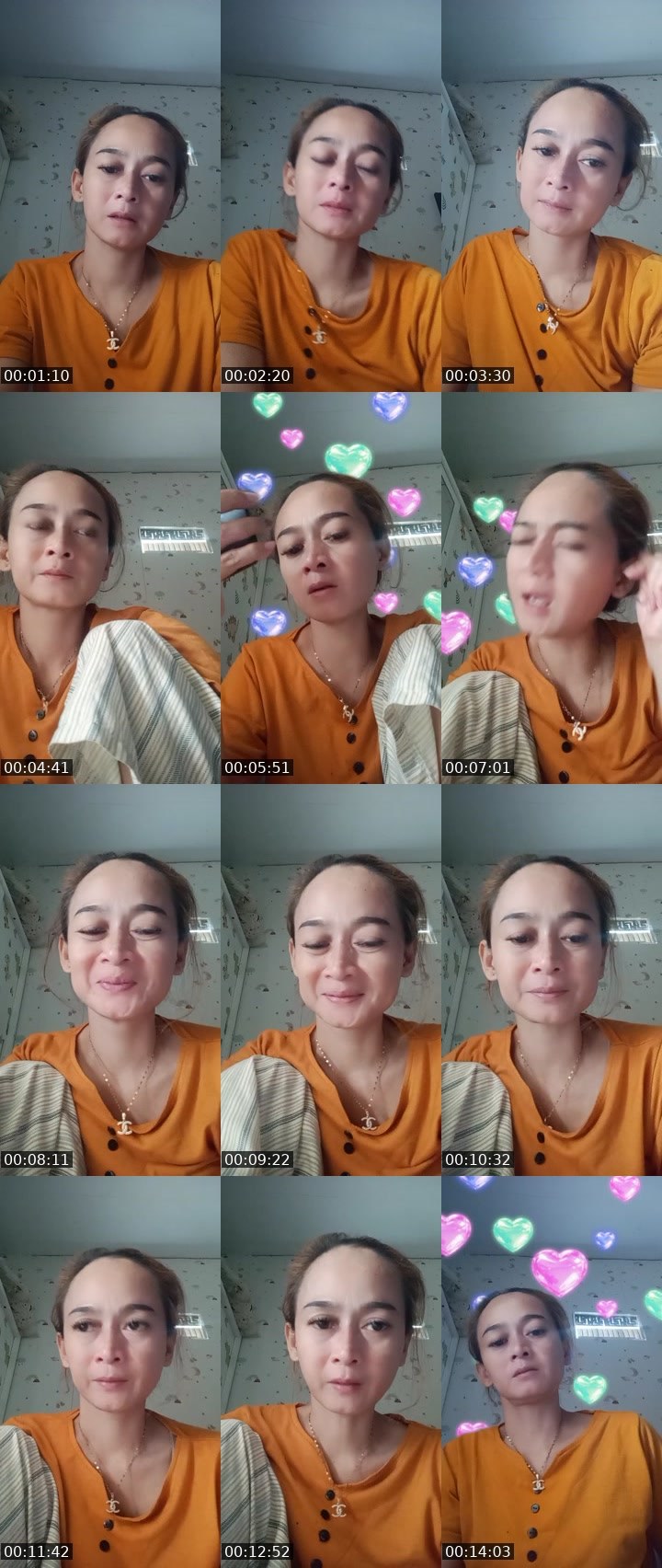Contact-sheet preview of ᴮᴬ Lizaa's MICO Live recording
